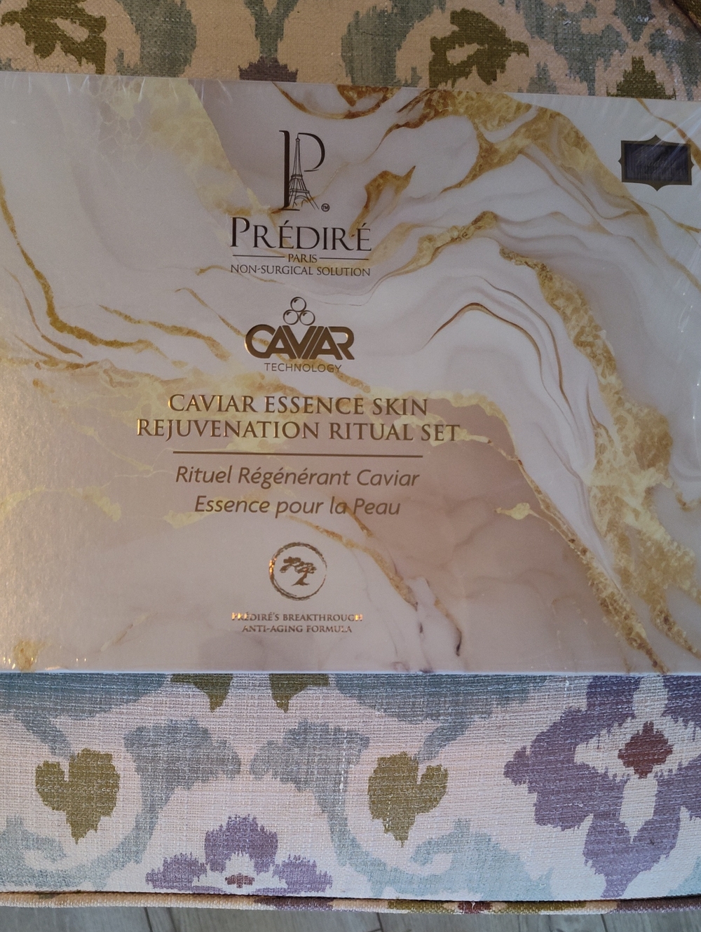 Predire Paris Caviar Essence Skin Rejuvenation Ritual Set - White & Gold